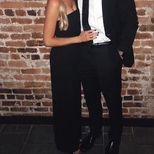 Black formal jumpsuit